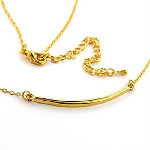 JCE310 Gold Brass Pendant with No Stone