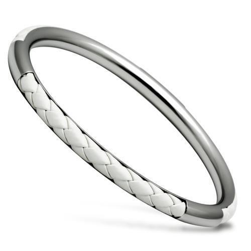 JCE405 High polished (no plating) Stainless Steel Bangle with No Stone